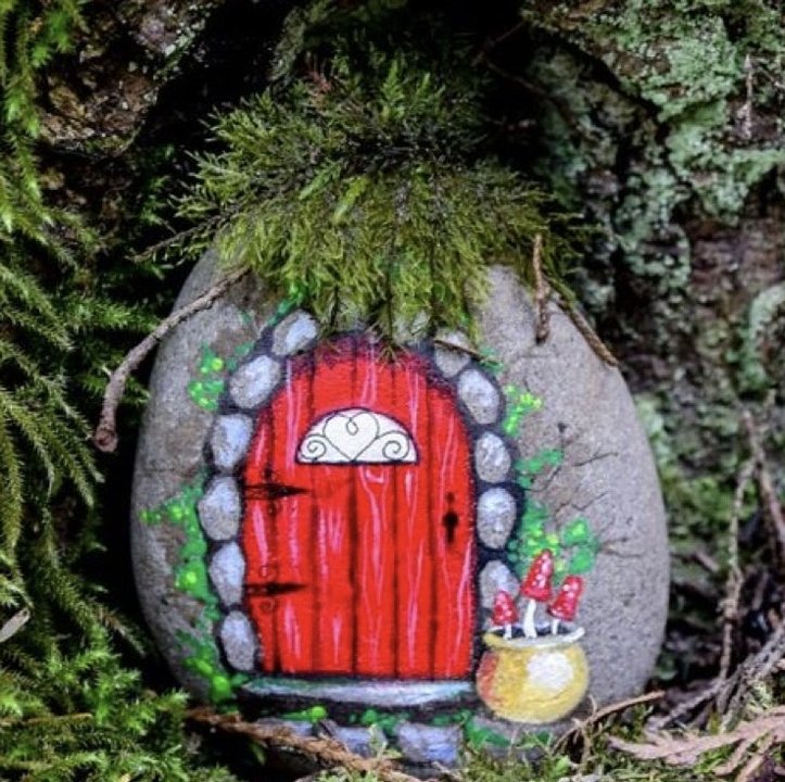 Hines - fairy door rock painting.JPG